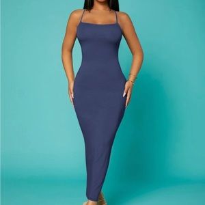 Navy Blue Bodycon Dress
